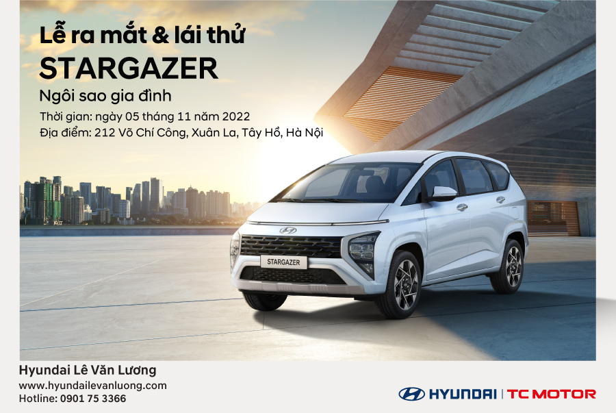 Ra mắt và lái thử xe Hyundai Stargazer hoàn toàn mới » Hyundai Lê Văn Lương®